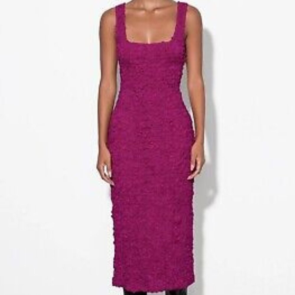 MARA HOFFMAN Berry Sloan Dress Size M